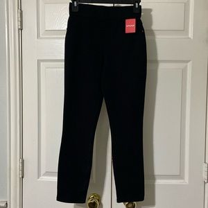 NWT SPANX 4-Pocket Skinny In Ponte Pants Black Size XS